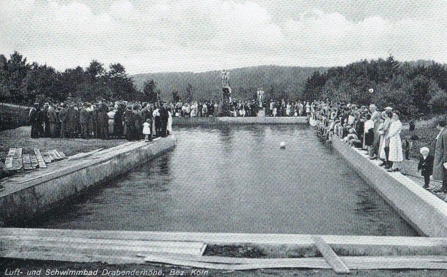 Verr - Freibad bei der Eröffnung 1932