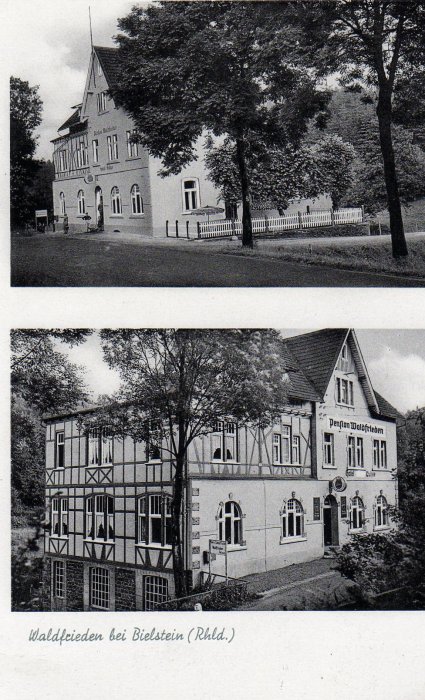 Haus Waldfrieden um 1935