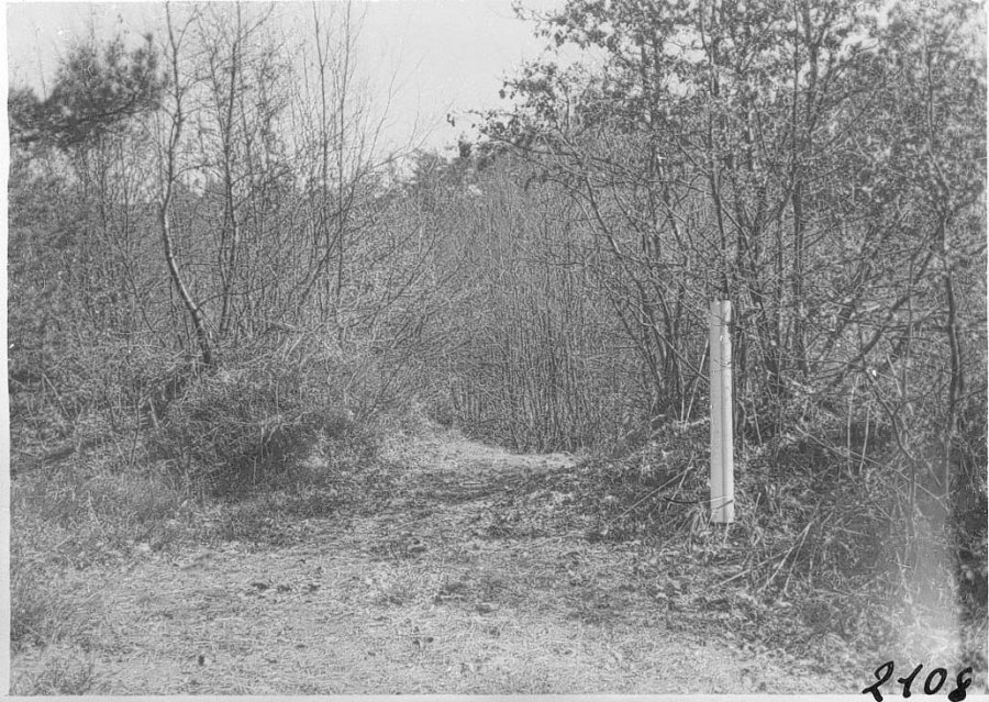 Nr. 2108 Reste einer Landwehr bei Drabenderhöhe, 1.4.1931