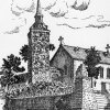 Drabenderhöher Kirche - Zeichnung von 1937