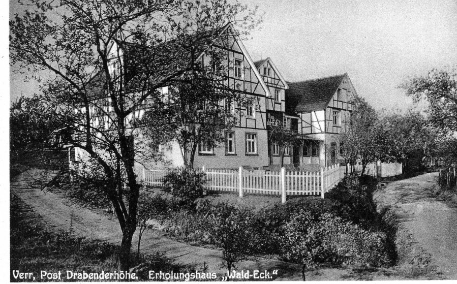 Verr Haus Wald-Eck um 1935