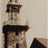 Wiederaufbau des Turmhelms 1953