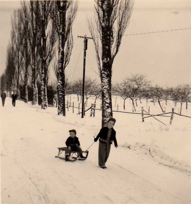 Drabenderhöher Strasse, Pappelallee, 1950er Jahre