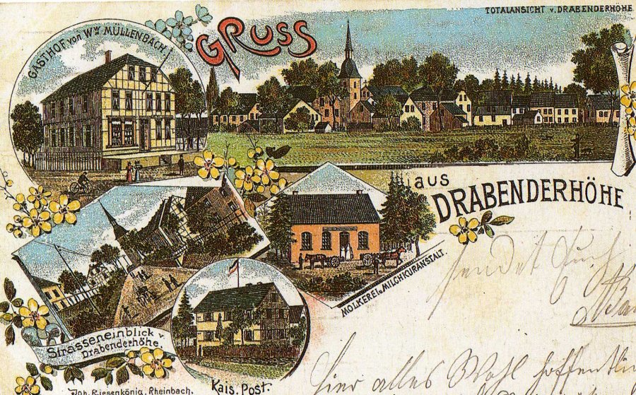 Drabenderhöhe - Lithografie um 1904