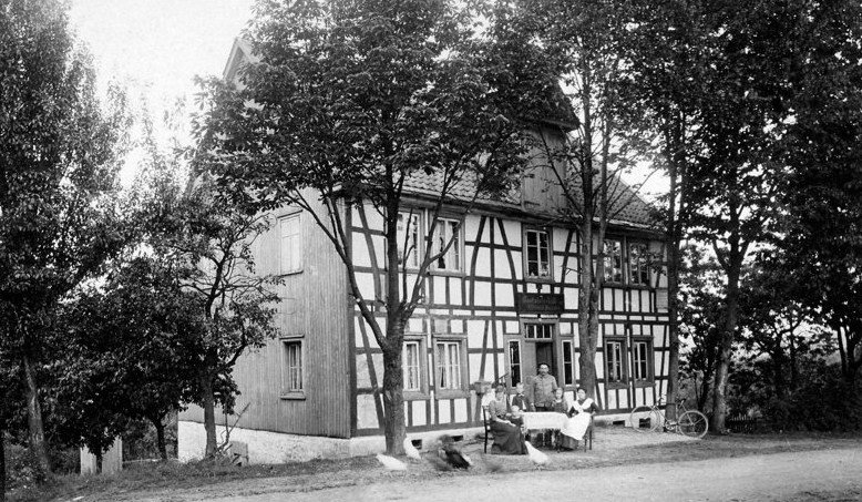 Brächen - Gaststätte Baum vor 1914